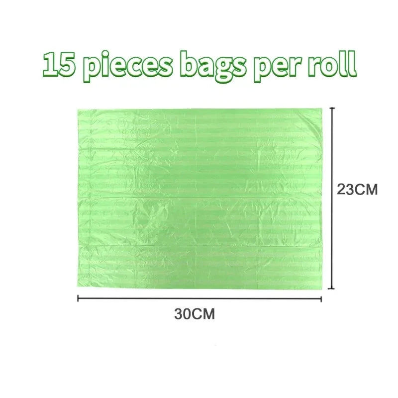 1500Pcs Random Color Dog Poop Bag Pet Poop Bags Dog Cat Waste Pick up Clean Bag for Puppy Dogs Random Color Pet Supplies